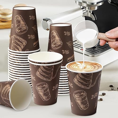 Miniatura 5 de Paquete de 300 vasos de papel desechables de 3 onzas, tazas de baño pequeñas, tazas de enjuague bucal, mini tazas de espresso de 3 onzas, tazas de