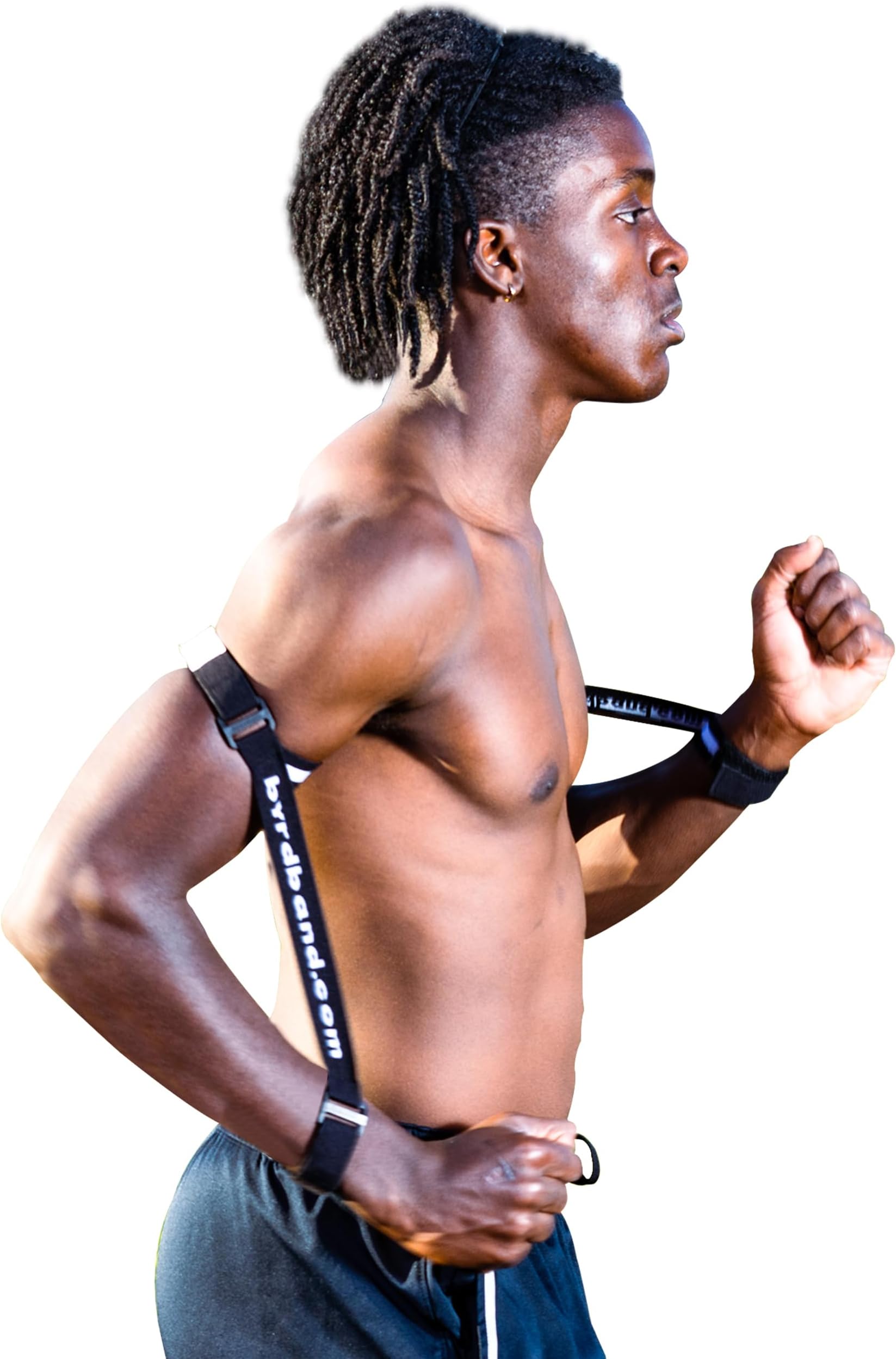 : Byrdband Track and Field Arm Swing Trainer - All Sports Speed and Agility Training Resistance Band for Football, Baseball, Soccer, and Sprinting - Controls Arm Movement to Allow Maximum Speed