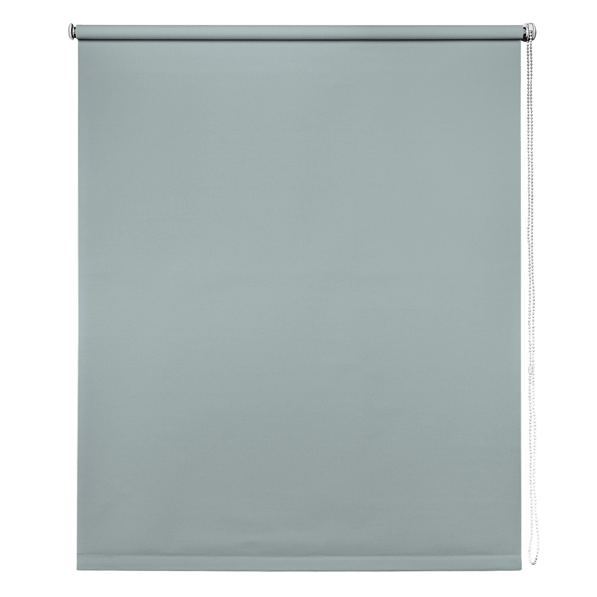 New Edge Blinds Duck Egg Blue Thermal Blackout Blinds, 125Cm (49.21"), 165Cm Drop - Blackout Roller Blinds For Inside And Outside Recess Fitting - Window Blinds Of Multiple Colours And Sizes By
