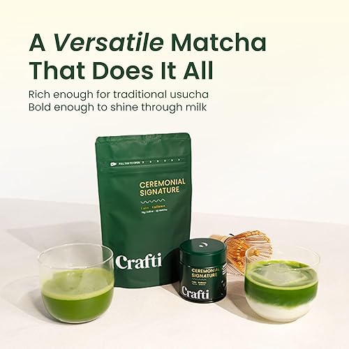 Miniatura 5 de Crafti Ceremonial Signature Matcha Polvo (30g1oz)