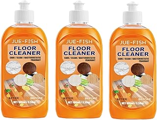 Powerful Decontamination Floor Cleaner,Multipurpose Floor Cleaner,Multi-Surface Powerful Floor Cleaner Concentrate, All Weather Floor Cleaner for Tiles, Hardwood, Laminate Floors (3pcs)