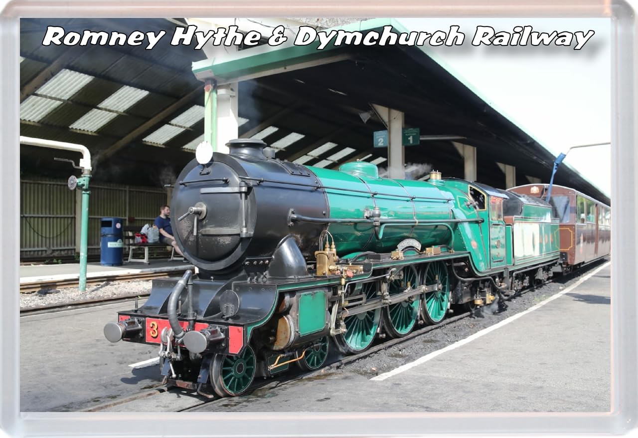 Romney Hythe & Dymchurch Railway - 96 x 67mm Jumbo Fridge Magnet/Magnets BBSFHM717