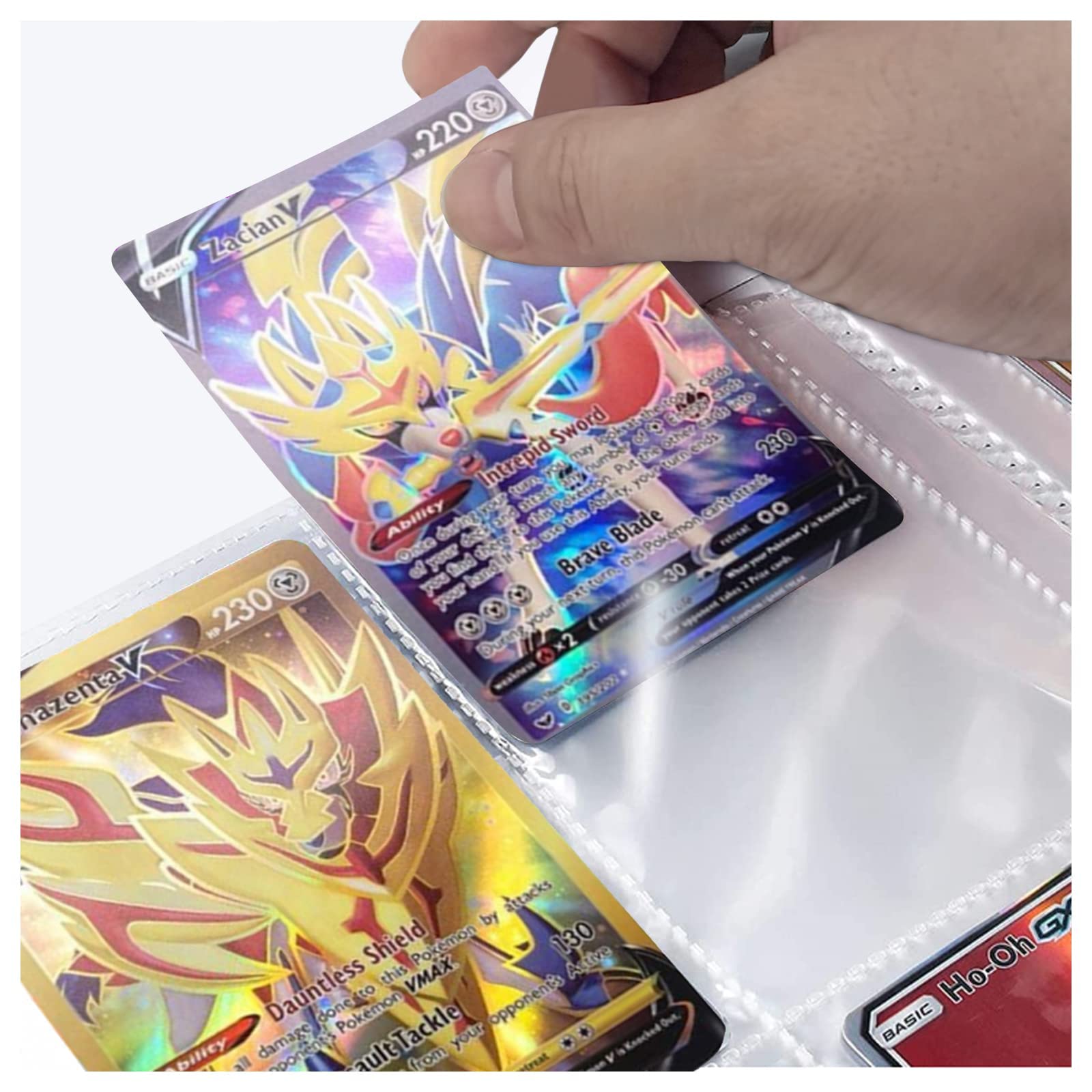 Album Porte-Cartes Collection - 30 Pages Transparentes Pour 240 Cartes - Format Compact 20x15cm - Protection Maximale