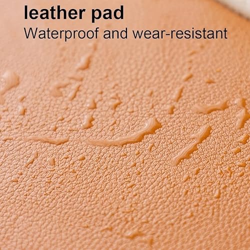 Miniatura 4 de Paquete de 124 cojines de cuero para silla, cojín de asiento de herradura, antideslizante para sillas de comedor, sillas de cocina, sillas de