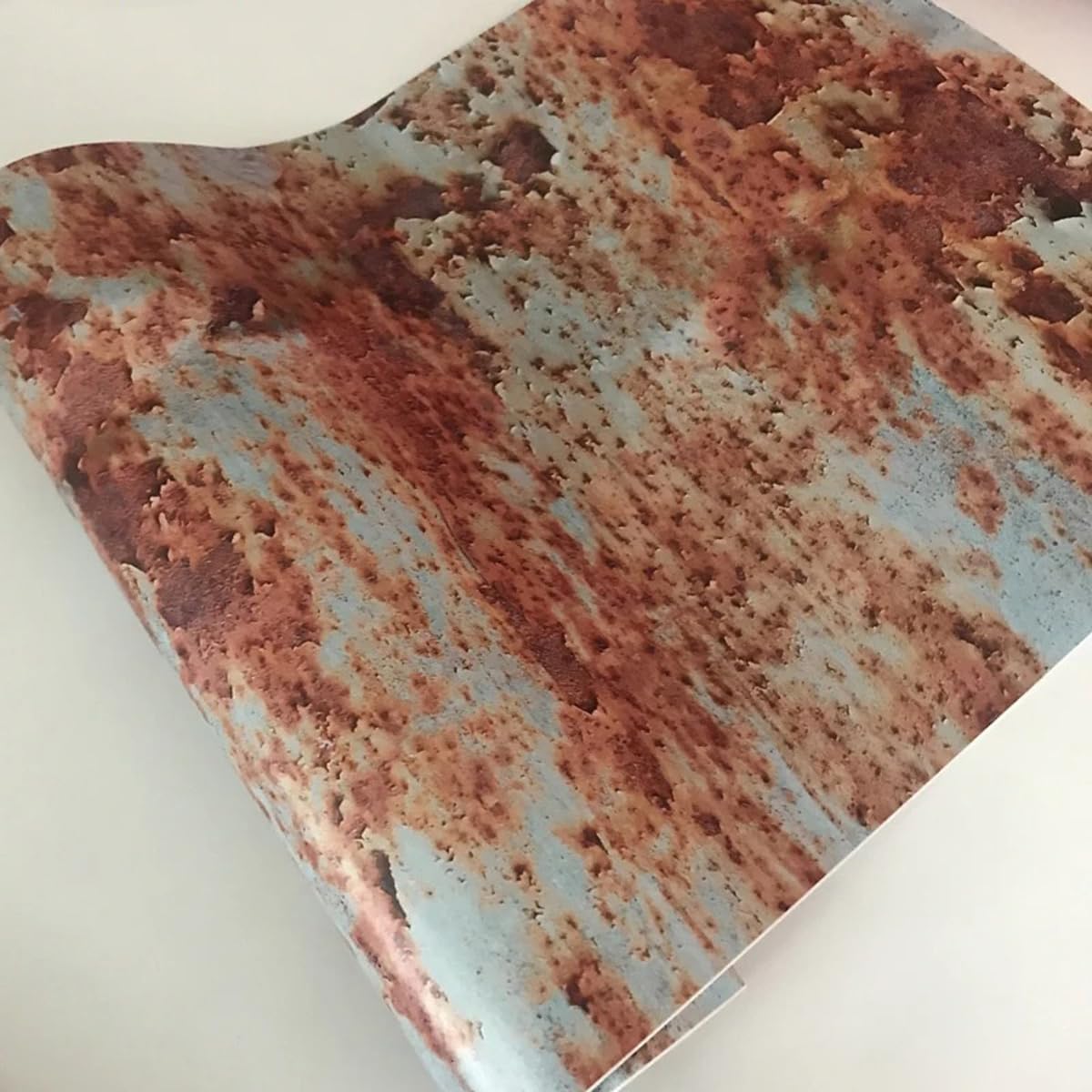 Rusty Pattern Car Vinyl Wrap Decal Sheet, 50x150cm Bubble Free Rust Waterproof Wrap Roll for Car Protective Film