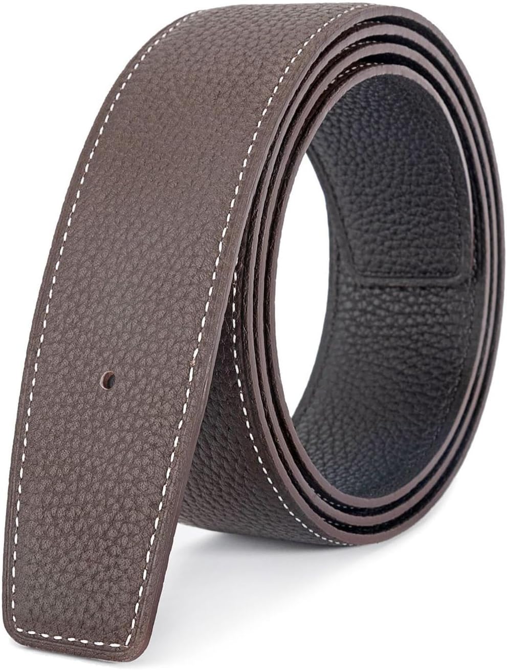 Reversible Belt Cowhide Genuine Leather Replacement Belt Strap For Men's/Women's Width 38MM / 32MM