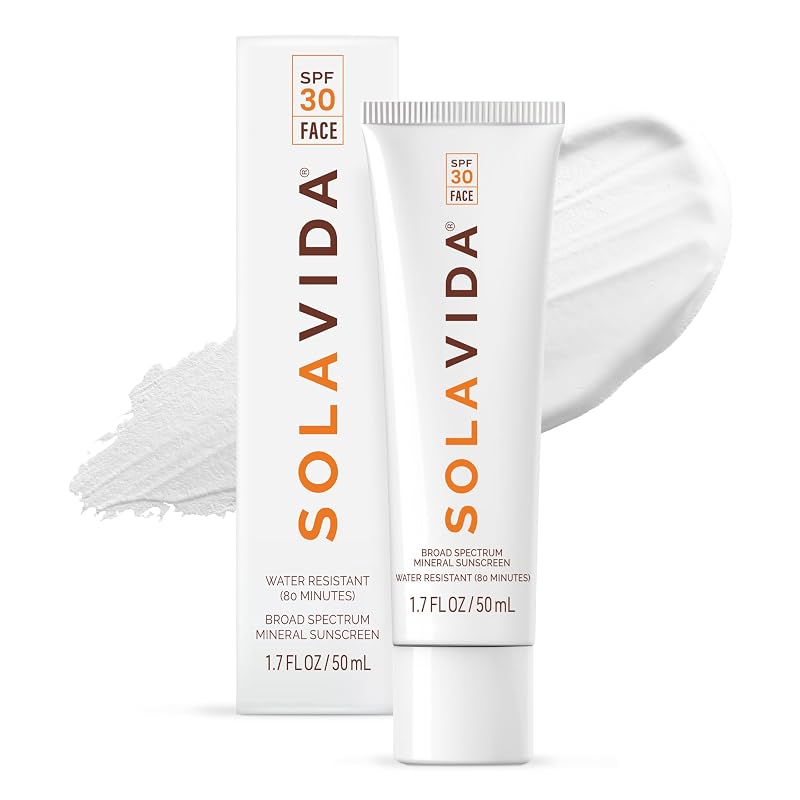 Protetor solar facial Solavida FPS 30 com óxido de zinco