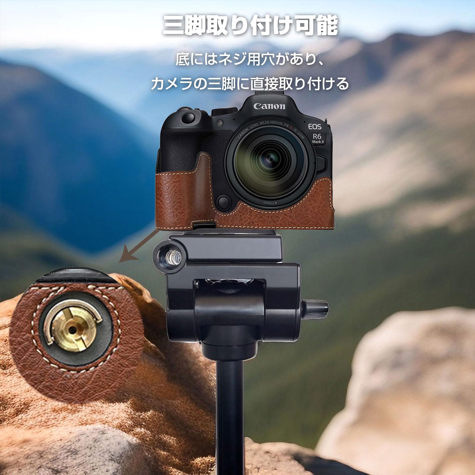Amazon.co.jp: キャノン用 Canon EOS R5/R6/R6 MarkII用 カメラハーフ