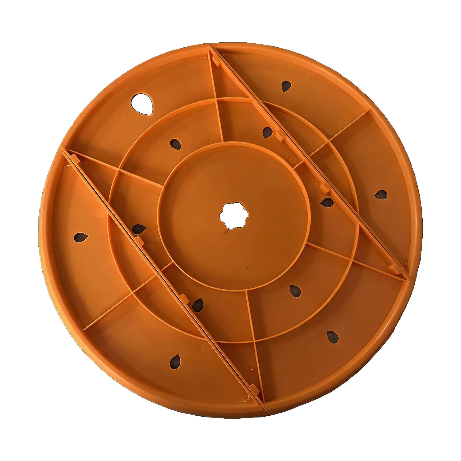 Zbiianxer B Round Flower Container Lining Drainage Hole Flower Container Tool Portable Removable Planter Insert Greenhouse Garden Tool