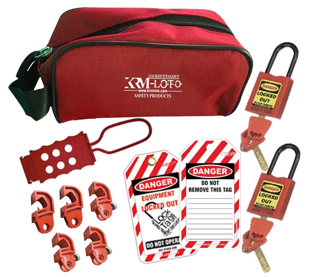 OSHA Personal Lockout Tagout Pouch Kit – 100a Krmloto