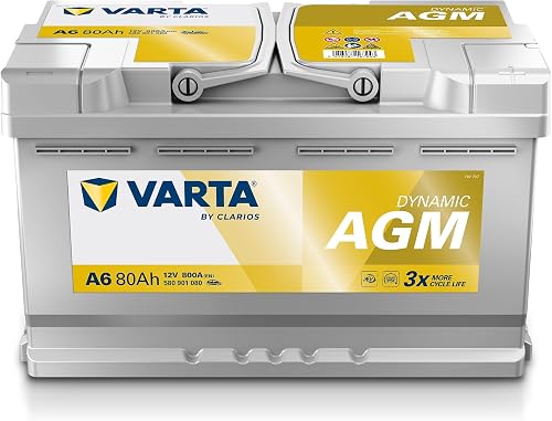 VARTA Batterie 80, Ah 800, A/EN 580901080K262 L 315mm B 1…