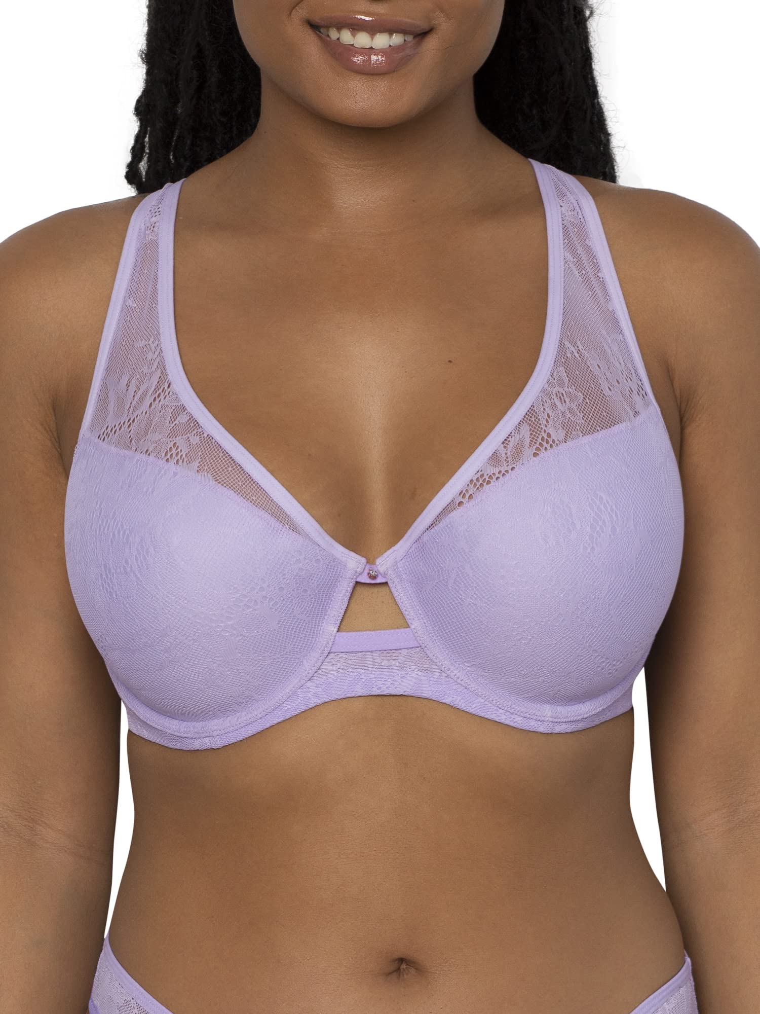 Smart Sexy Womens Mesh Plunge Bra available in single and 2 Packs