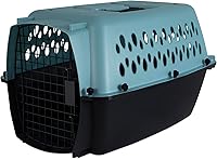 Vista 7 de petmate Fashion Vari Kennel, hasta 10lbs, Pearl Breeze/black