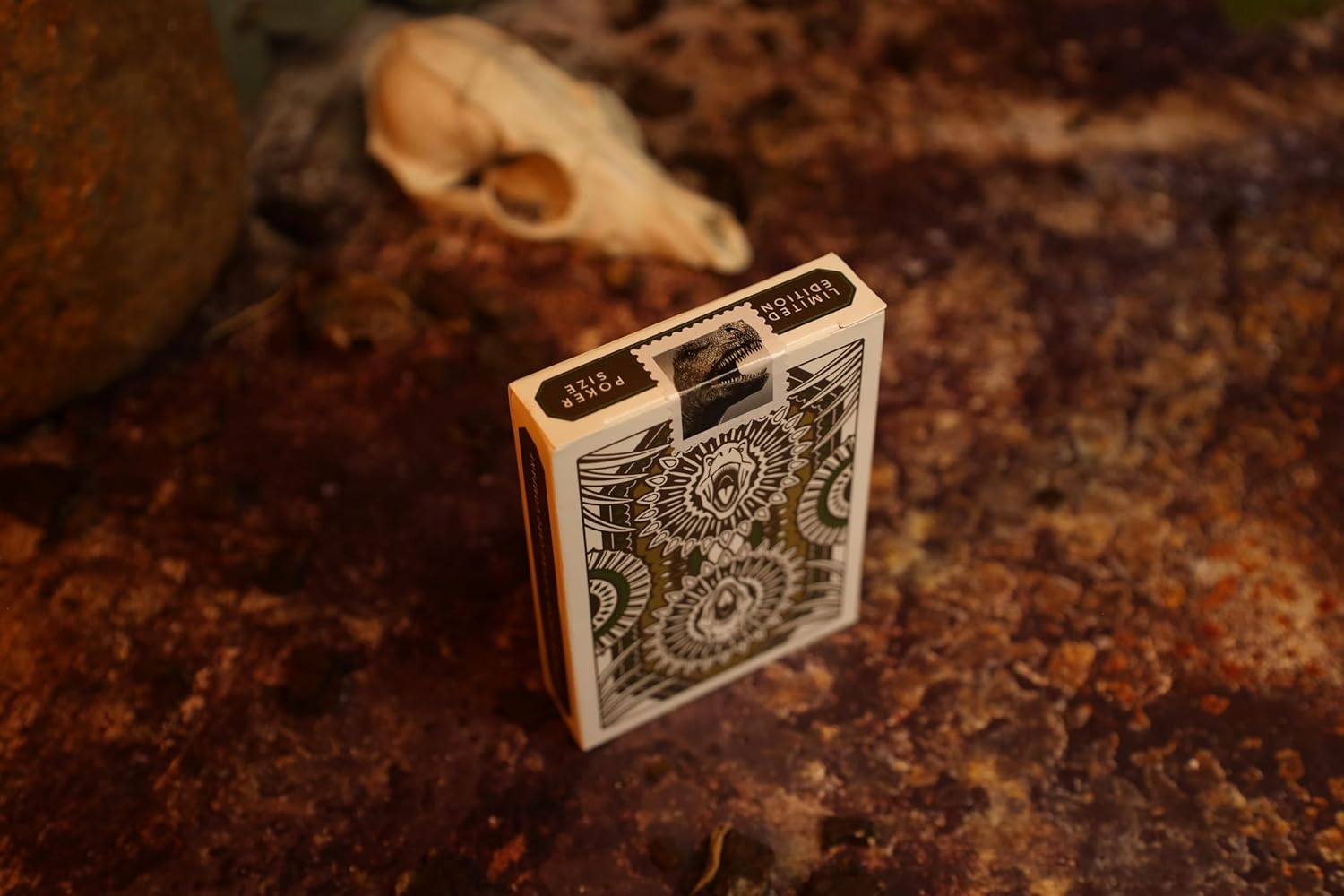 Dinosaur Bicycle Playing Cards: Limited Edition Deck for Kids & Adults - Unique Dino Games, Collectible Themed Poker Cards to Enhance Card Games, Dinosaurs Toys & Games Legacy, Jurassic Era