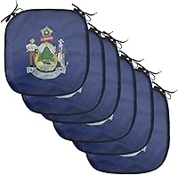 Vista 101 de Lunarable USA Chair Cushion Pad, American Cities Skylines Metropolis Architecture Sketch Style Hand Drawn Art Print, Seat Padding for Kitchen &