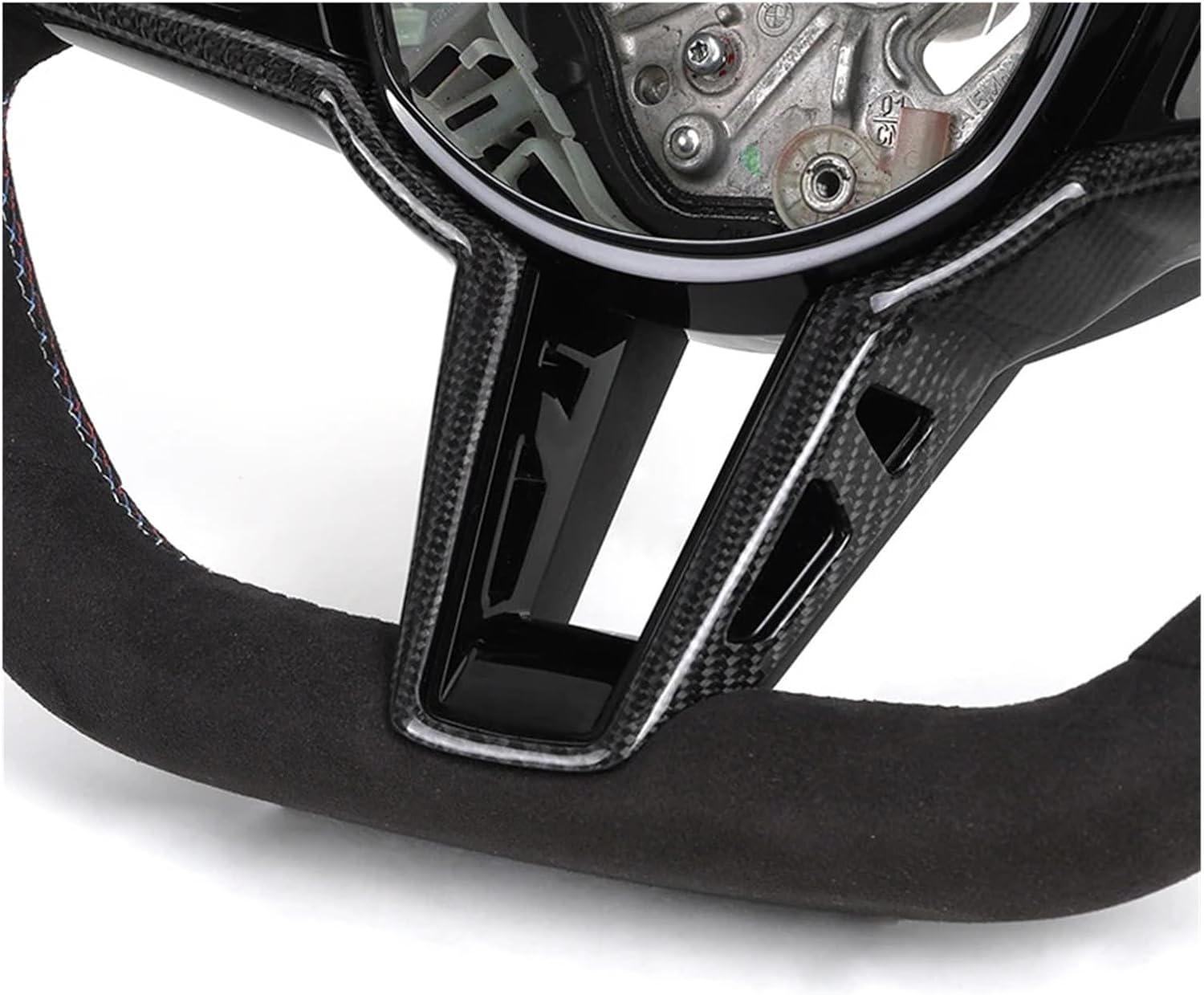 LOKLNEYK Alcantara D-Shape Steering Wheel for BMW G20/G80/G82/G87 5