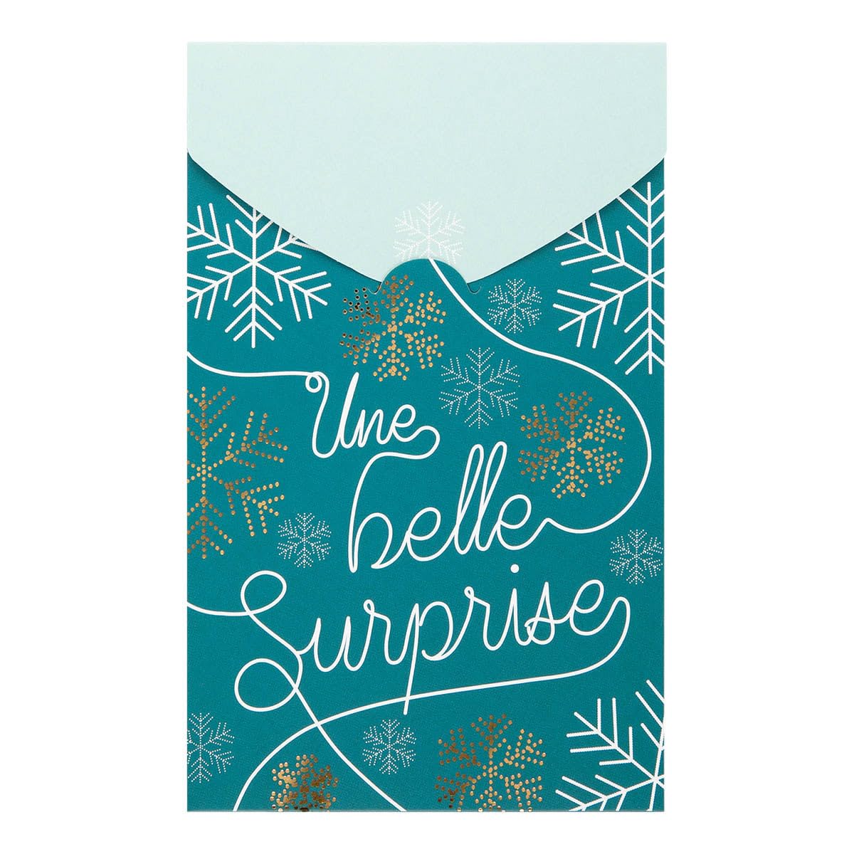 DRAEGER Paris Greeting Card A Belle Surprise, Green