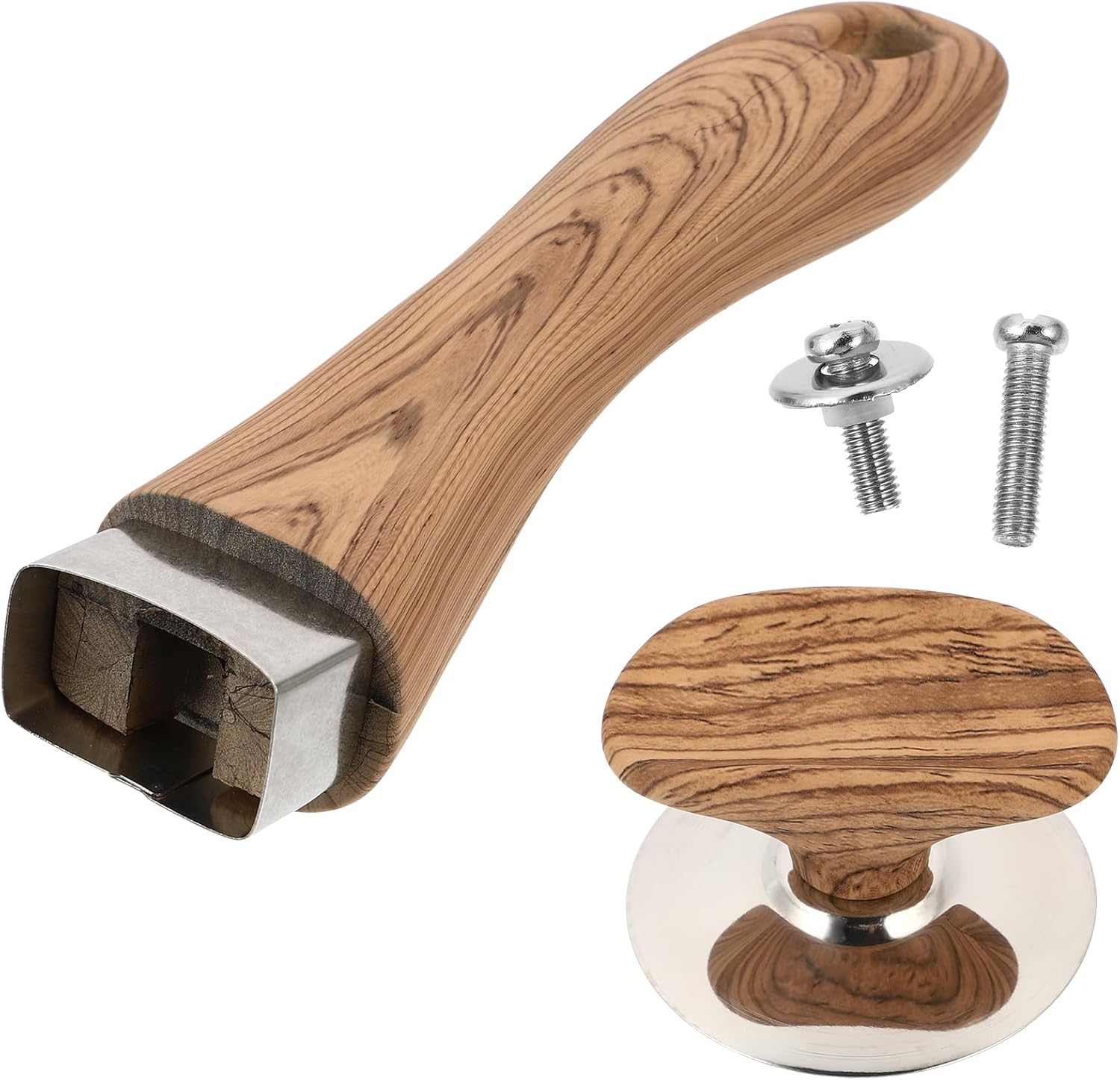 Replacement Pot Lid Grip Pan Knob Handles Handle Cover Saucepan Cookware Kettle Oven Frying Anti Hand Holding Knobs Scalding - (Color: As Shown, Size: 15.8X3.4X1.2CM)