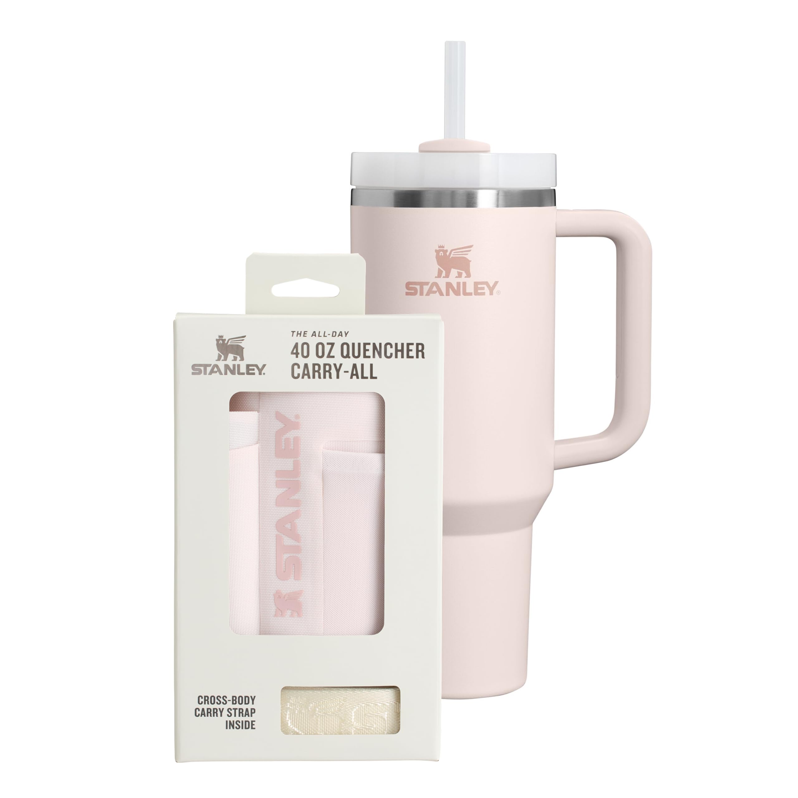 Stanley 1913 Quencher H2.0 FlowState Tumbler 1.2L - Rose Quartz