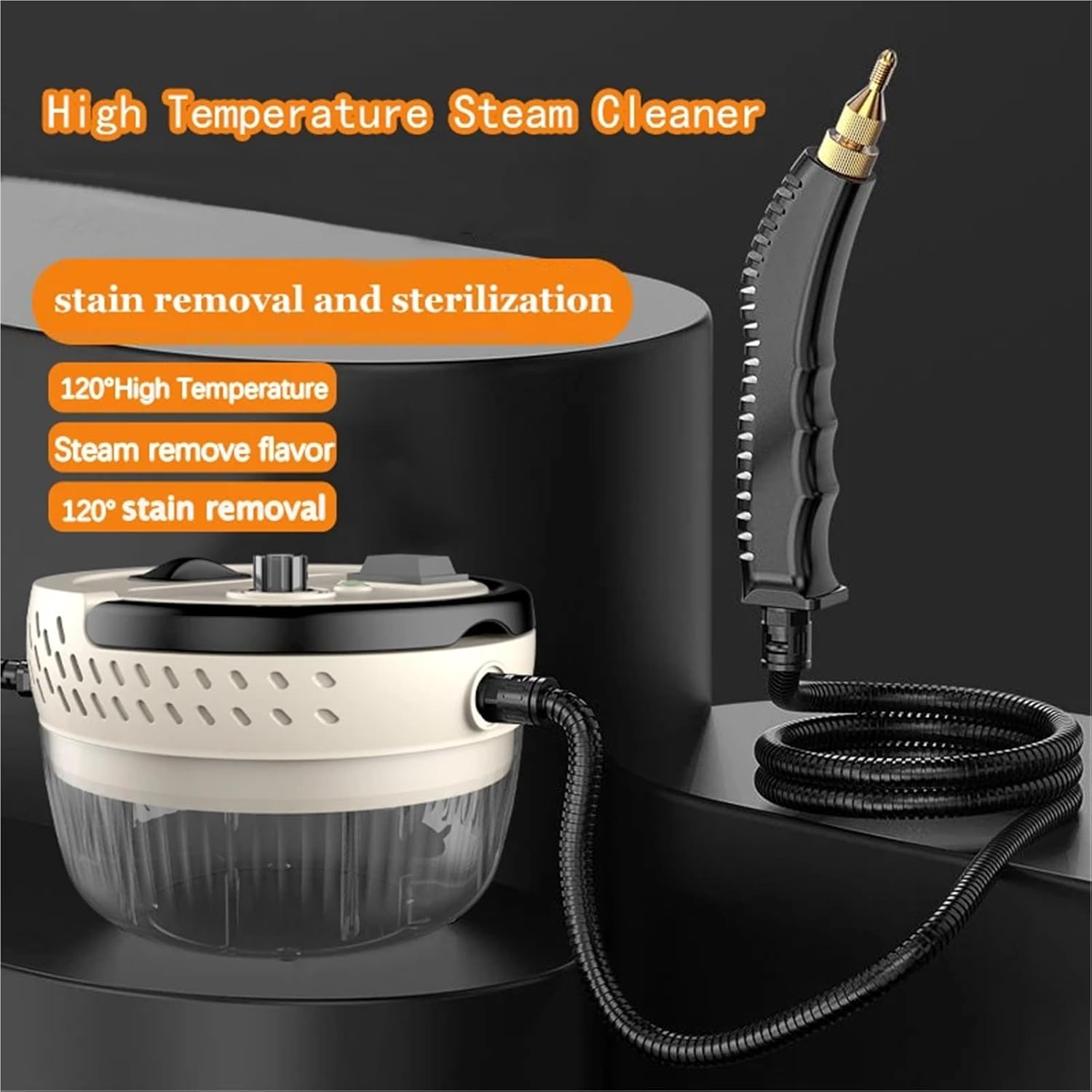 Steam Cleaner High Pressure and Temperature Sterilization 2500W Handhled Household Air Conditioner Kitchen Hood Washer(220 V)