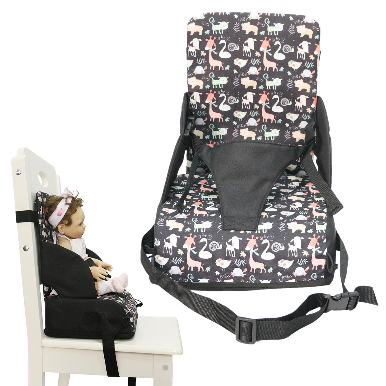 Cojín para asiento elevador de 1/2 piezas, cojines para sillas para niños