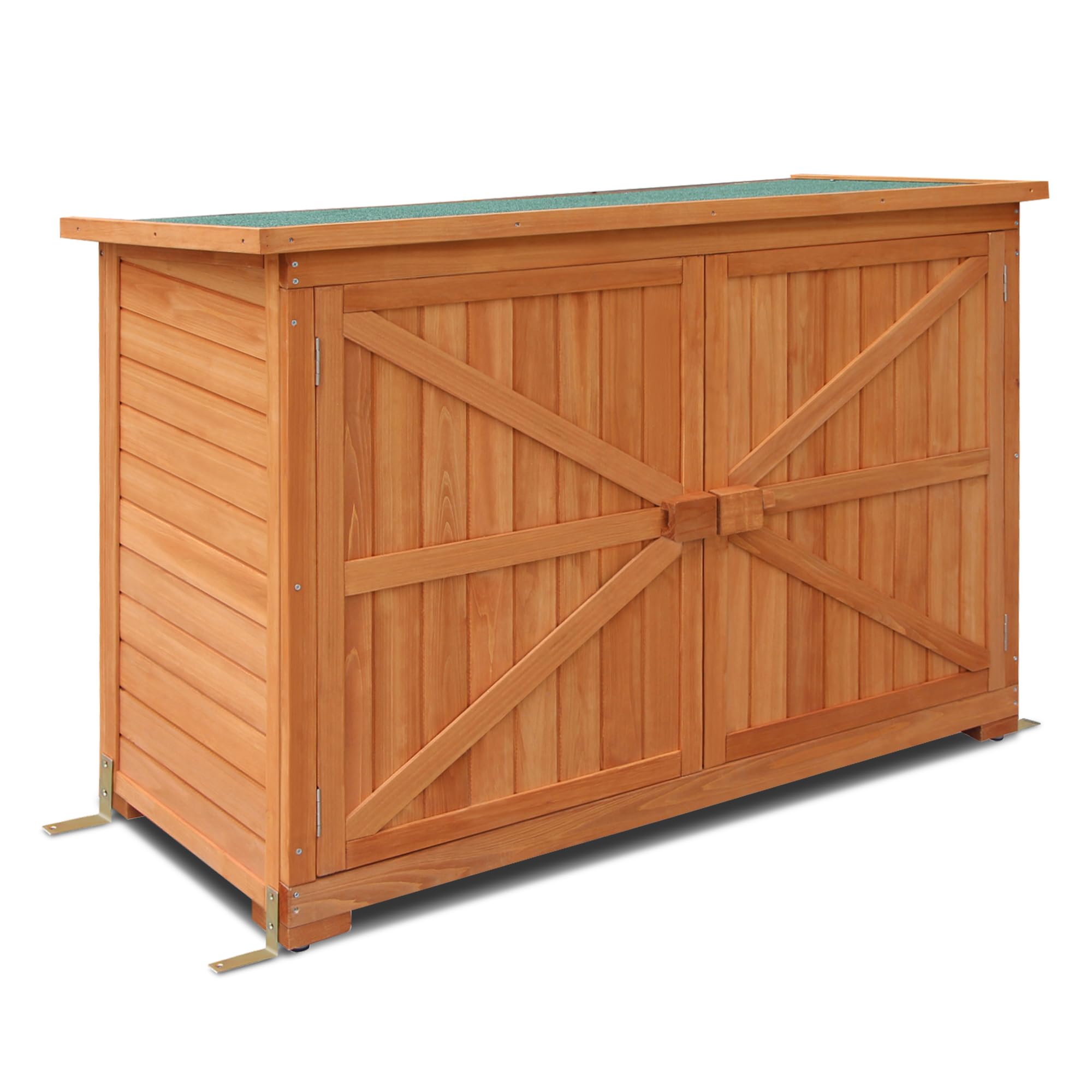 MCombo Armoire de Jardin Armoire d'extérieur Abri à Outils Bois