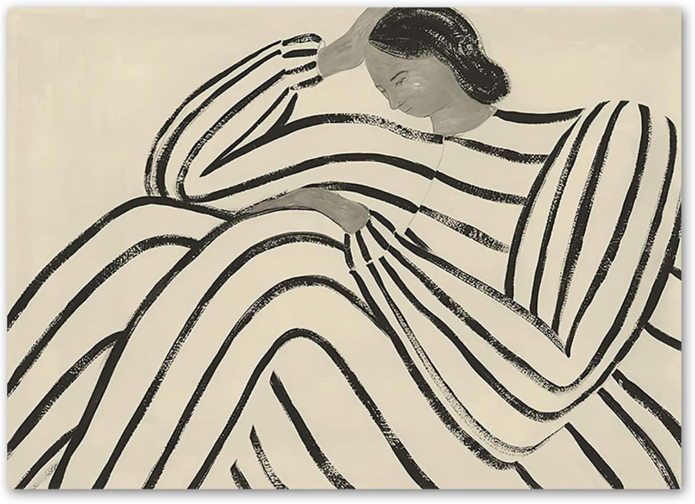 Vintage Sofia Lind Poster Abstract Woman Wall Art Sofia Lind Prints Sofia Lind Canvas Painting For Home Wall Decor Picture 50x70cmx1 No Frame