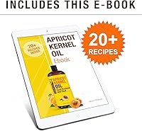 Vista 6 de Seven Minerals Aceite puro de albaricoque prensado en frío, botella grande de 32 onzas líquidas, sin OMG, sin hexano, hidratante natural y ligero