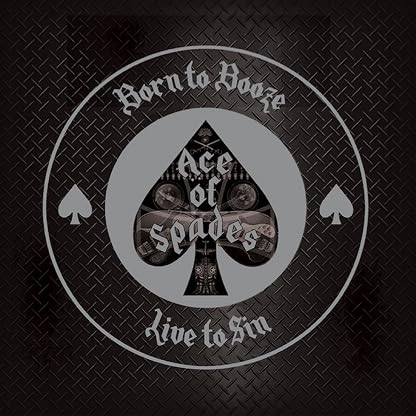 BORN TO BOOZE LIVE TO SIN - A TRIBUTE TO MOTORHEAD (CLEAR VINYL) por Ace of Spades — capa do álbum