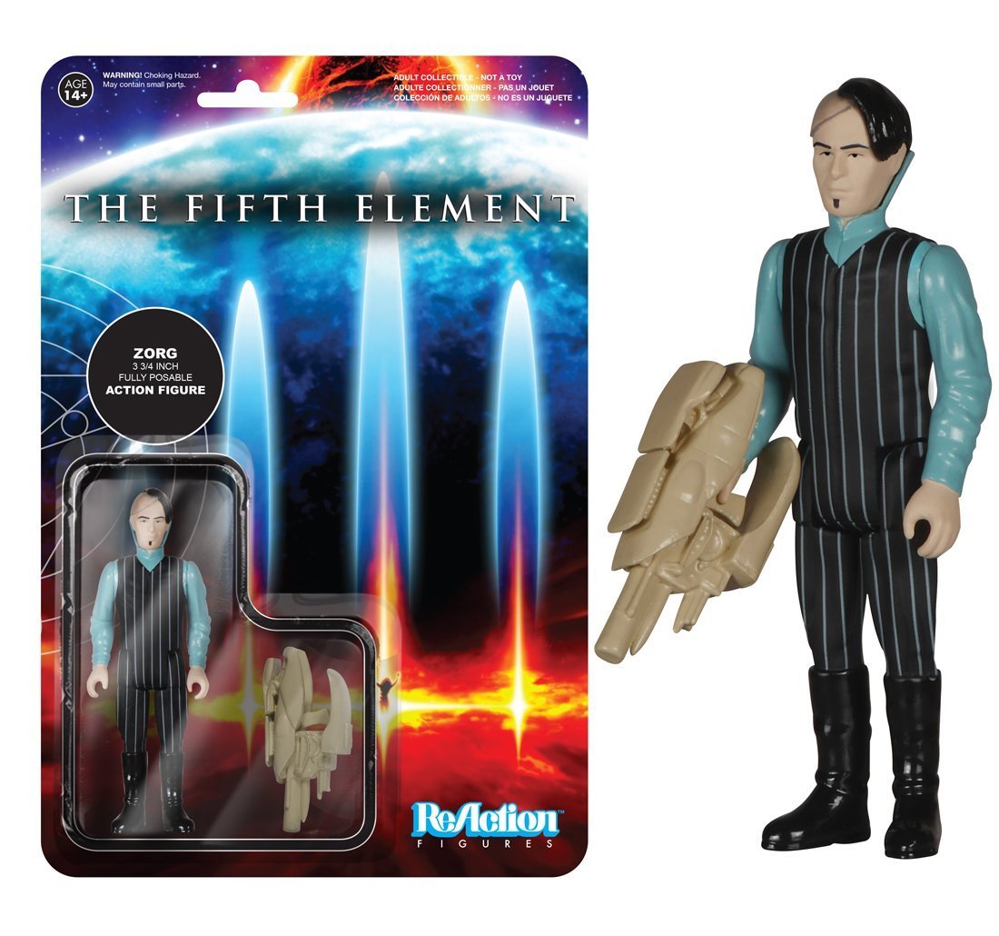 Amazon.com: Funko Reaction: The Fifth Element - Zorg Action Figure