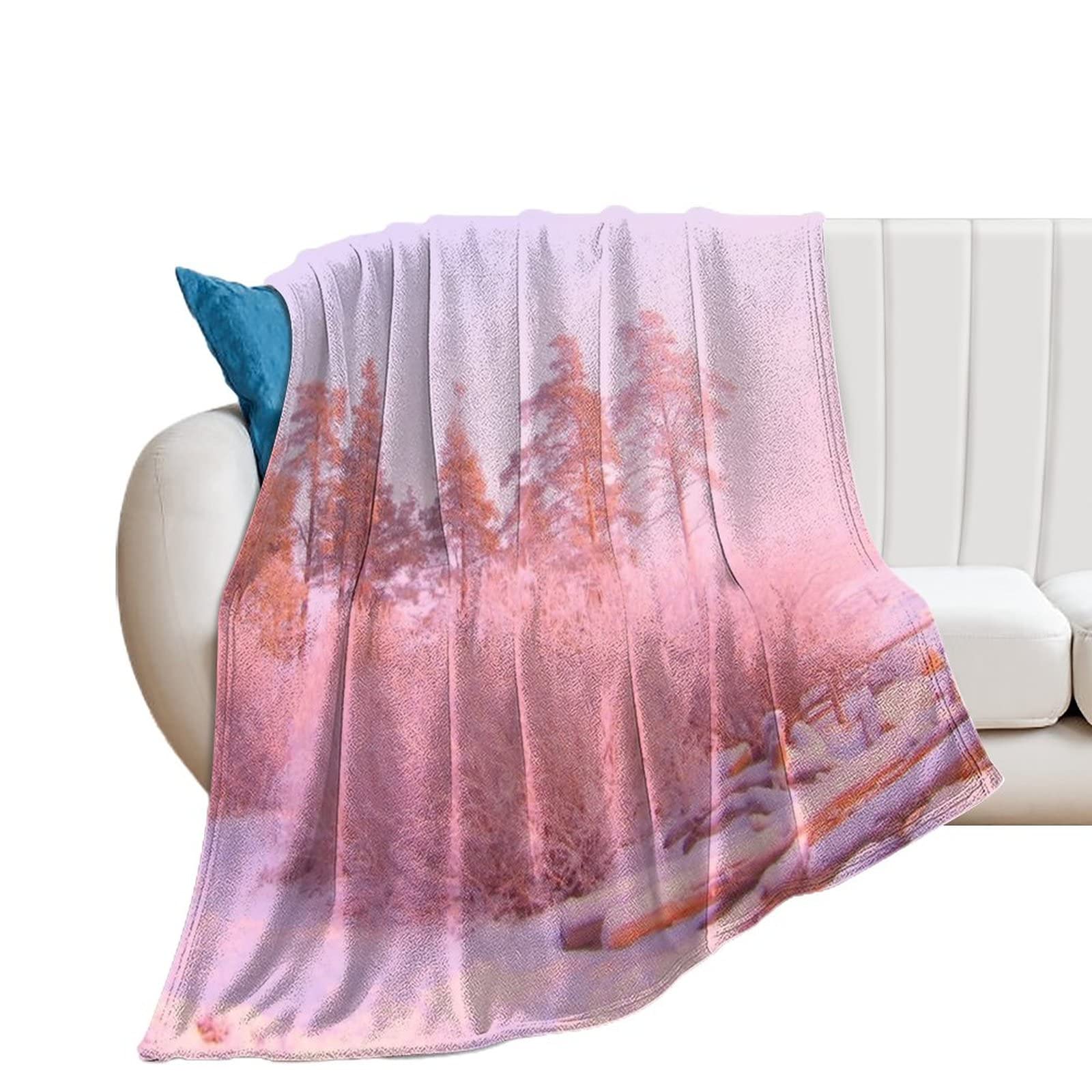 Couverture de soleil luxe en flanelle super douce pour climatisation