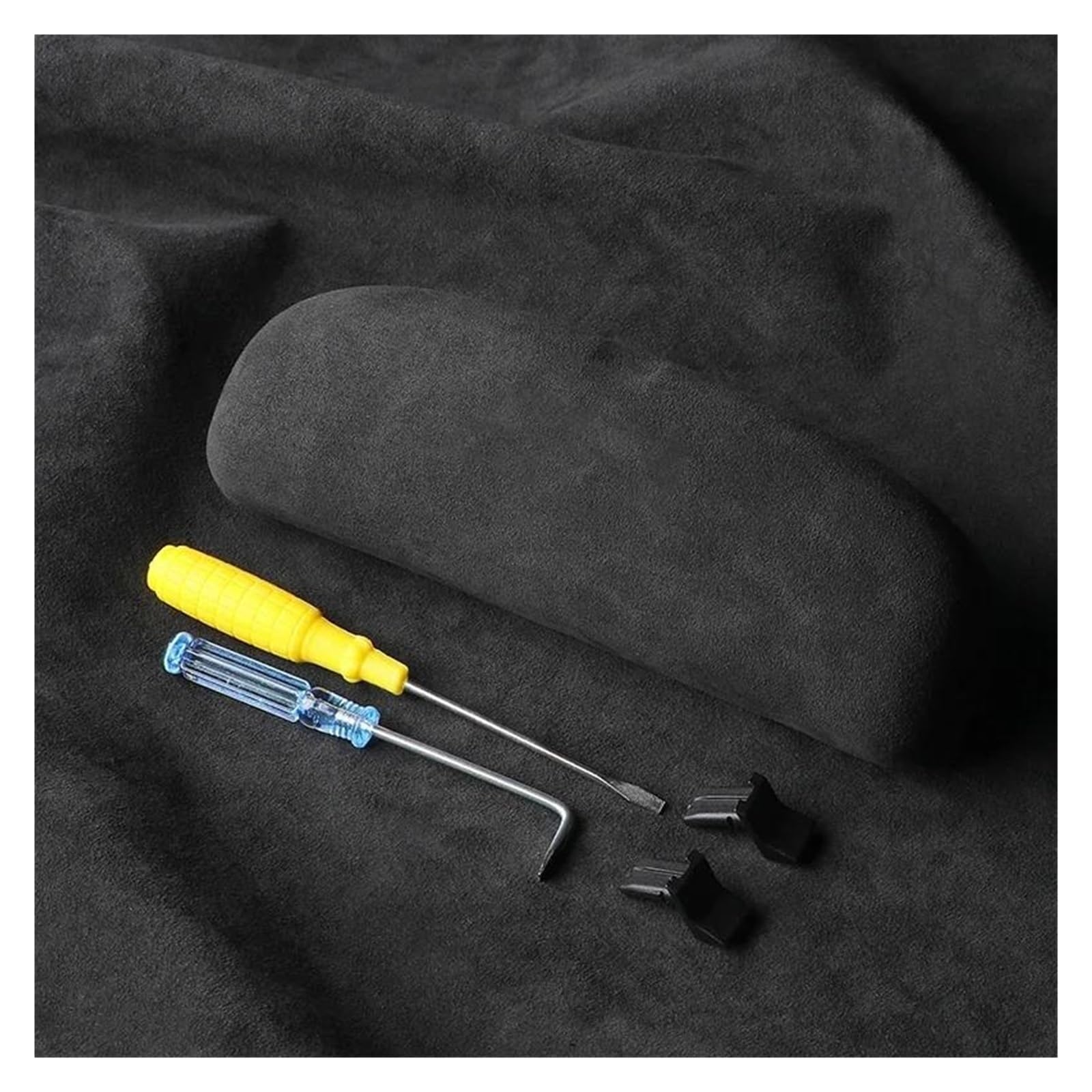 Soporte Gafas Coche Estuche Gafas Coche, Soporte Gafas Sol Accesorios Almacenamiento para Golf 8 para ID3 para ID4 para ID4X para ID6X para ID6 Antirayones Soporte Gafas(Dark Blue)