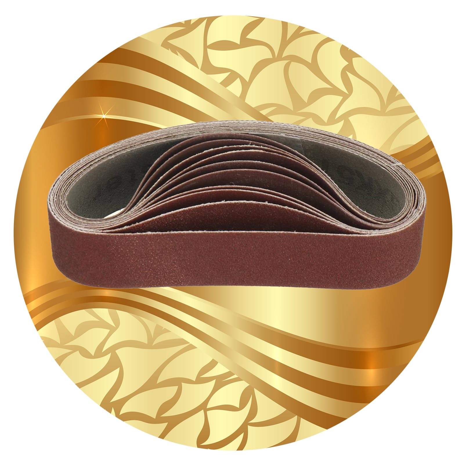 3 x 21 sanding belts 10pcs Aluminium Oxide 40/1000 Grits Sanding belts 3x21 Polishing Thick Fine Grinding Sharpening Sand belts 533*75MM Aluminum Oxide Metal Wood Automotive Derusting ( Color : 80 gri