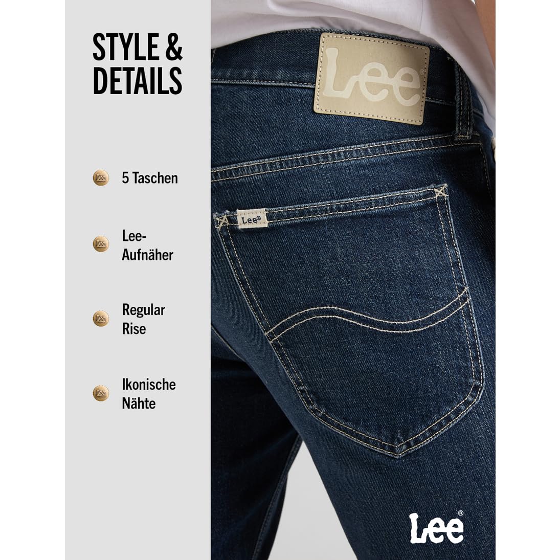Lee Herren-Jeans Luke – Bild 6