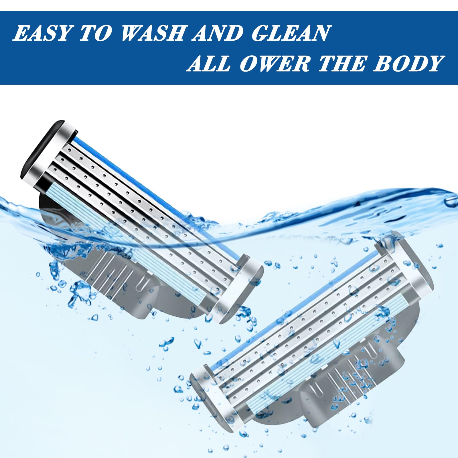 28PCS Mach Ricariche,Lamette Mach,Mach Lamette Ricambio,Rasoio Mach,Lamette Mach Turbo,Mach Safety Razor,Lame da Barba da Uomo,Lametta Barba Professionale,Adatta ai Contorni del Viso