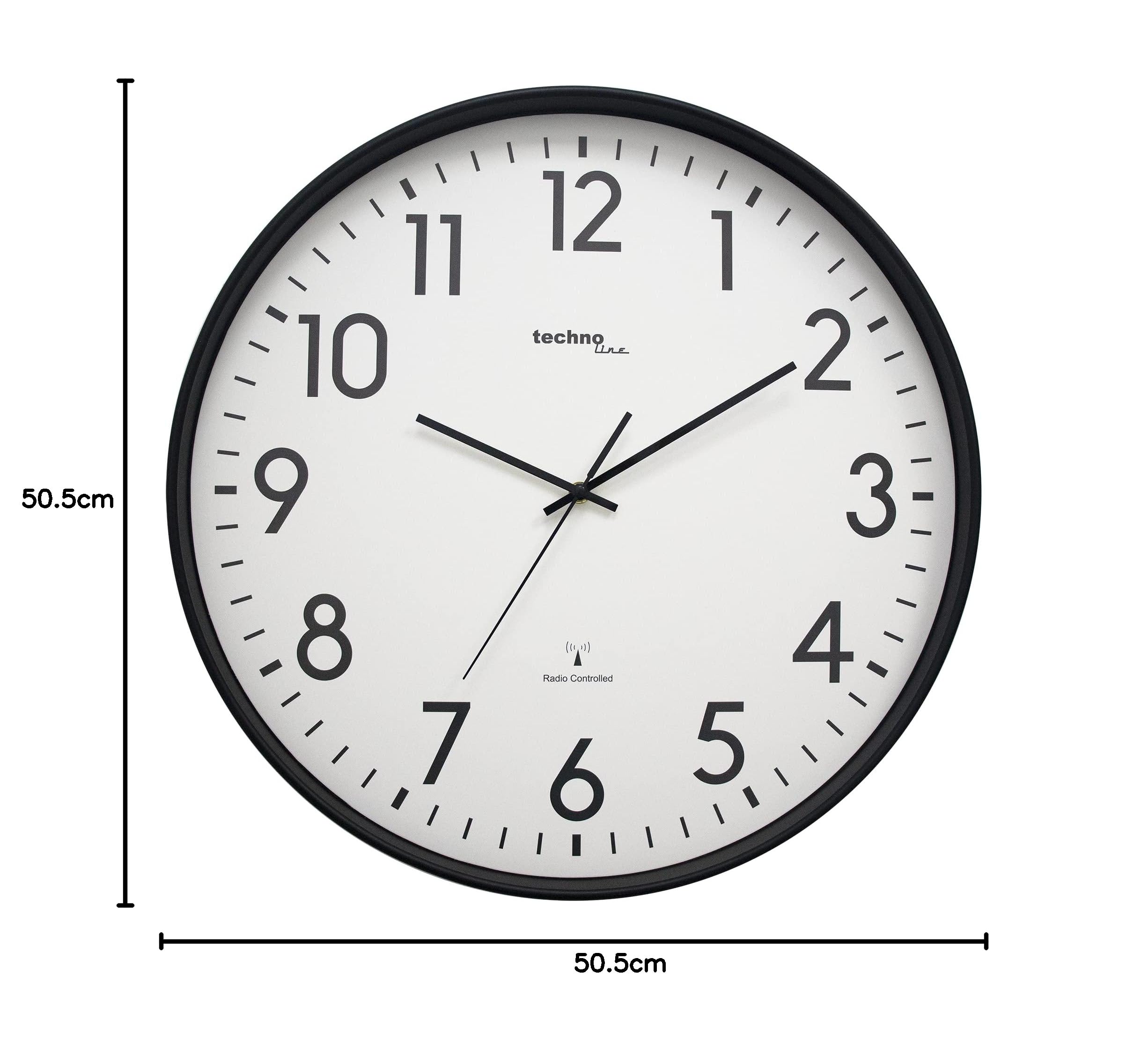 Technoline Orologio da parete XXL WT8998, 50 cm, orologio da parete XXL :  Amazon.it: Casa e cucina