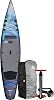 AQUAGLIDE Inflatable Stand Up Paddle Board with Premium SUP Accessories - Backpack, Leash, and Hand Pump - Roam 12.5 ISUP, Multicolor 585421104