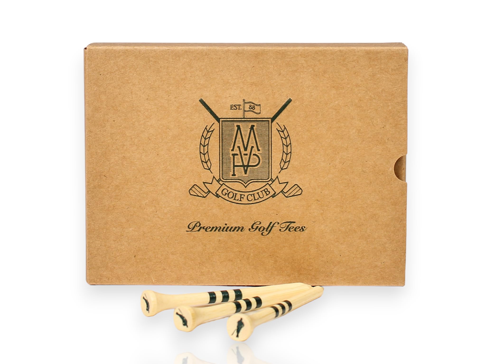 Modest Vintage Player Ltd Bamboo Golf Tees (50pcs)