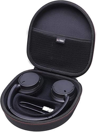 LTGEM - Funda compatible con Sony WH-CH720N / WH-CH520 / WHCH710N / WH-CH510 Auriculares inalámbricos con cancelación de ruido Bluetooth sobre la