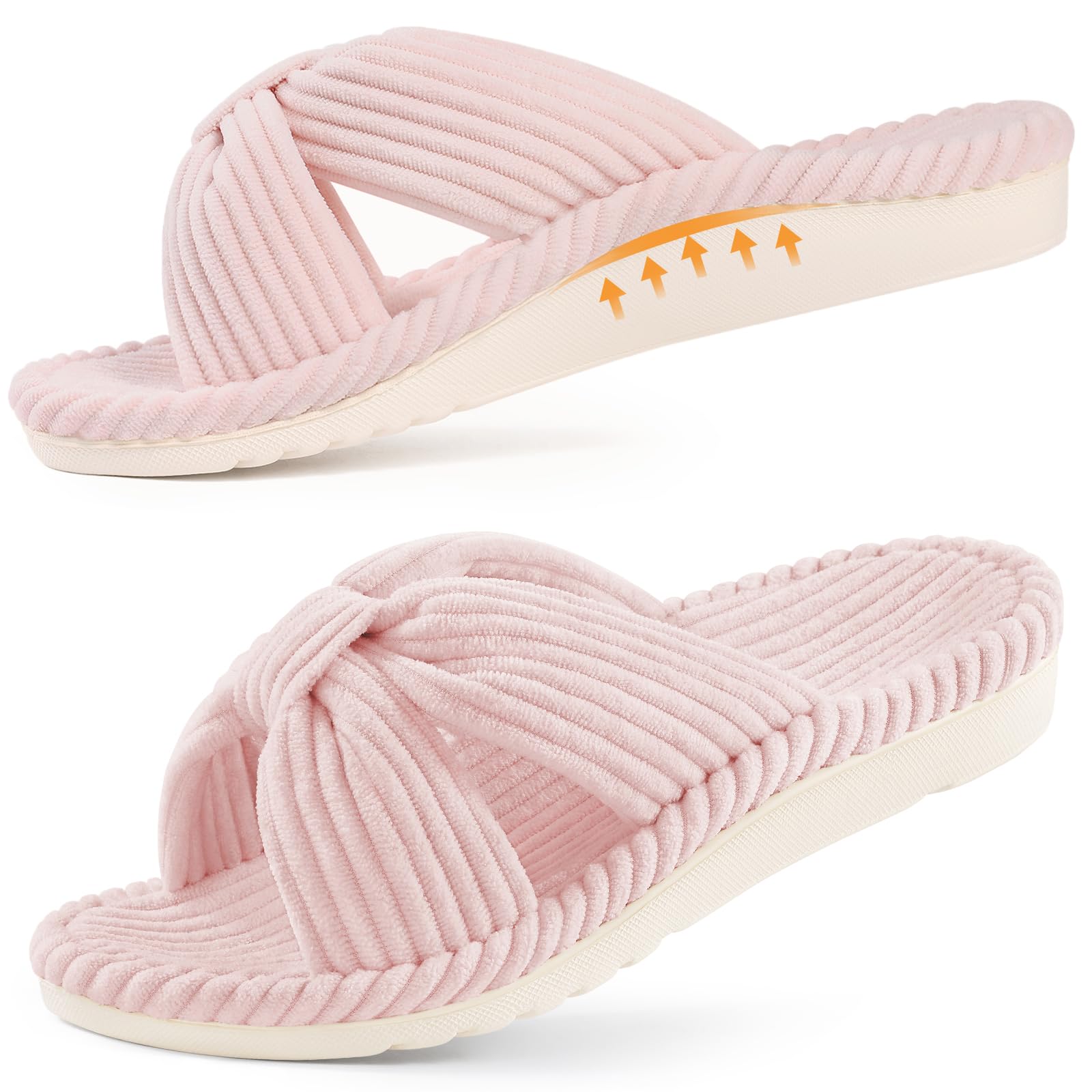 Litfun Orthopedic Arch Support Slippers