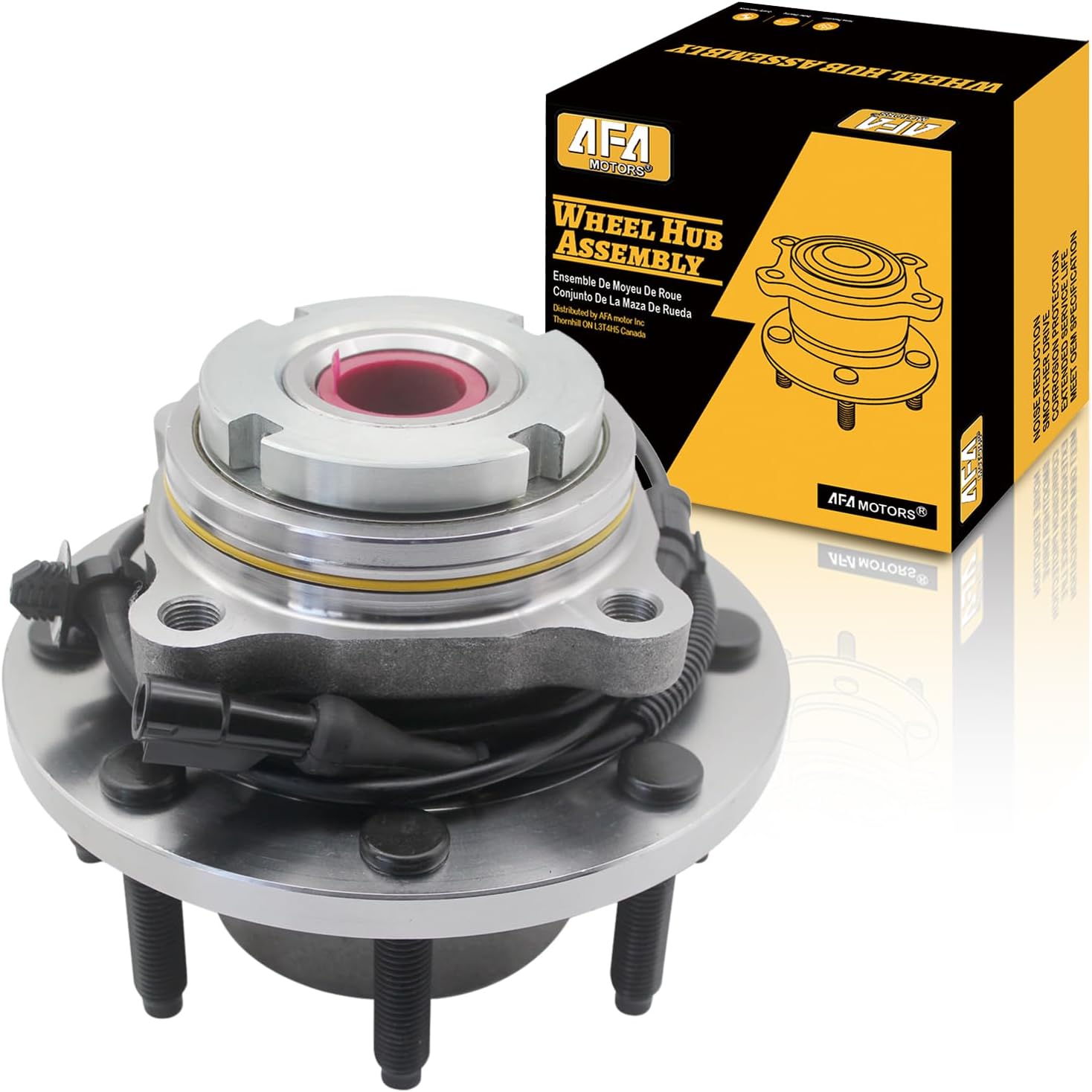 515020 Front Wheel Bearing and Hub Assembly Replacement 4WD w/ABS fFord Excursion F250 F350 Super Duty Wheel Bearing with 8 Lug