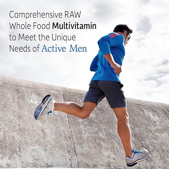 Garden of Life Vitamin Code Men's Multivitamin with Probiotics - Heart Health, Prostate Health and Digestive Support, Non-GMO, 240 Capsules