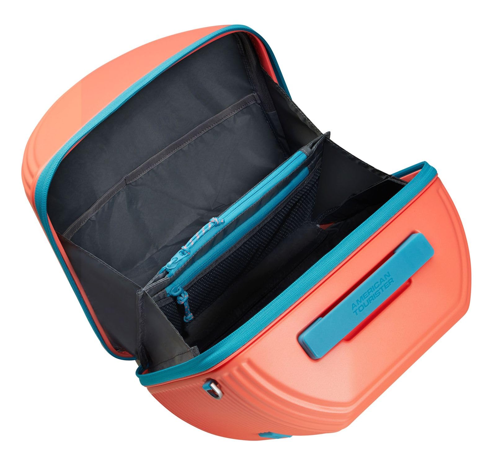 American Tourister Kosmetiktasche Rollio Beauty Case Coral/Blue Koralle