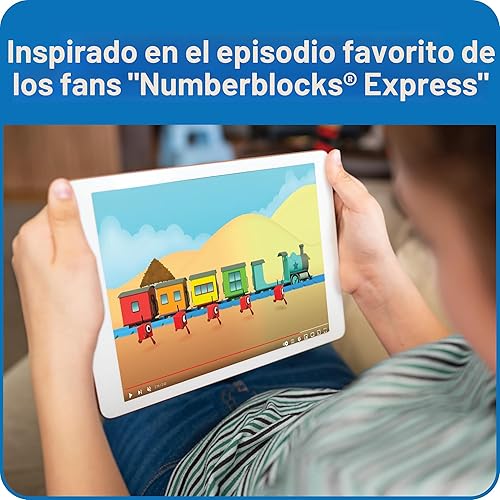 Miniatura 4 de hand2mind Numberblocks Express Train MathLink Cubes Conjunto de Actividades, Actividades de Aprendizaje Preescolar, Juguete de Tren, Bloques de