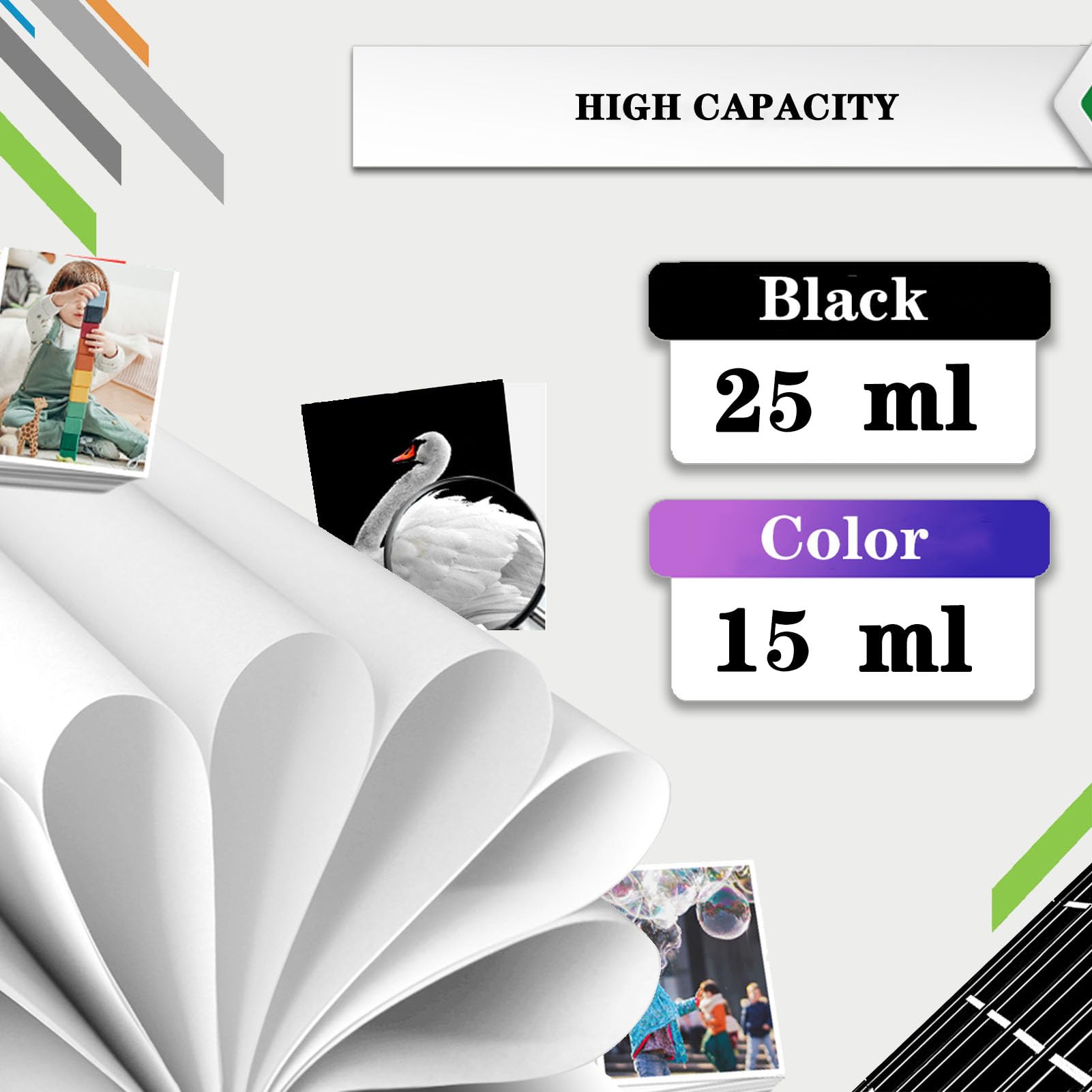 Cartucce LC103XL Multicolore Cartucce Inchiostro Compatibili Brother LC103XL LC101 - Per Stampanti MFC-J285DW, J470DW, J870DW Ricambi Stampanti Brother