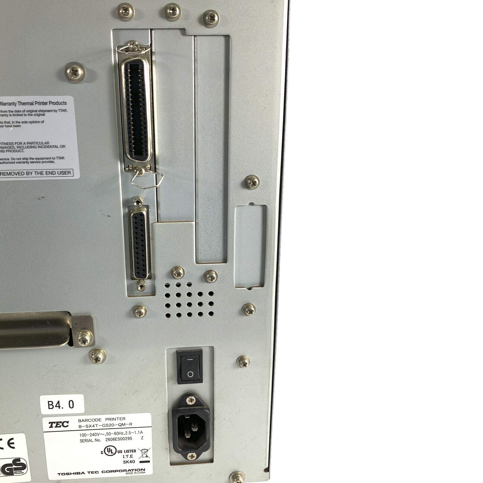 Toshiba TEC SX4 Resistente Industrial Etiquetas Termicas/Código de barras printer-203 DPI