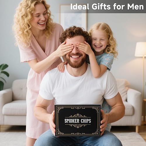 Miniatura 8 de Juego de Regalo de Astillas de Madera para Fumador de Cócteles de 12 Sabores para Hombres - Canela, Clavo, Cáscara de Naranja, Cardamomo, Rosa