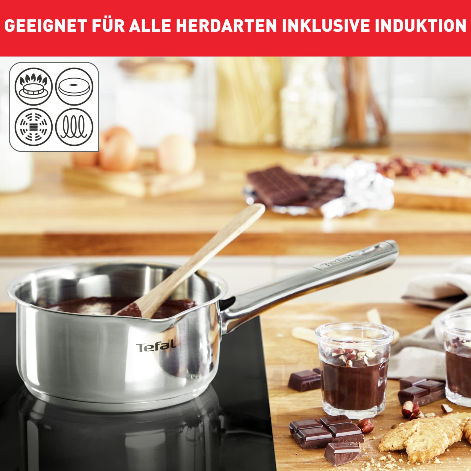 Tefal Duetto Topfset Induktion 9-teilig – Bild 5