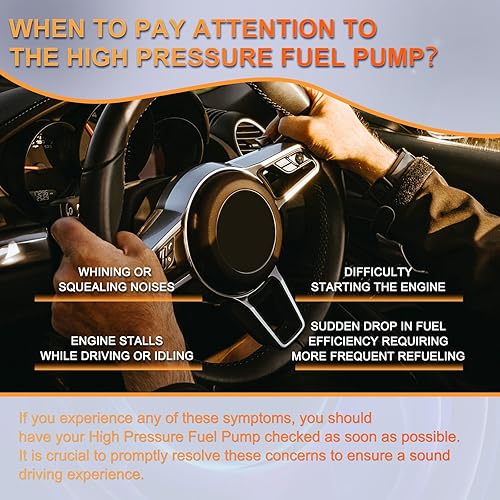 Miniatura 2 de PAPAPARTS Bomba de combustible de alta presión PE19203F0 de inyección directa compatible con Mazda 3 CX-5 Mazda 6 L4 2.0L 2.5L 2014 2015 2016 2017