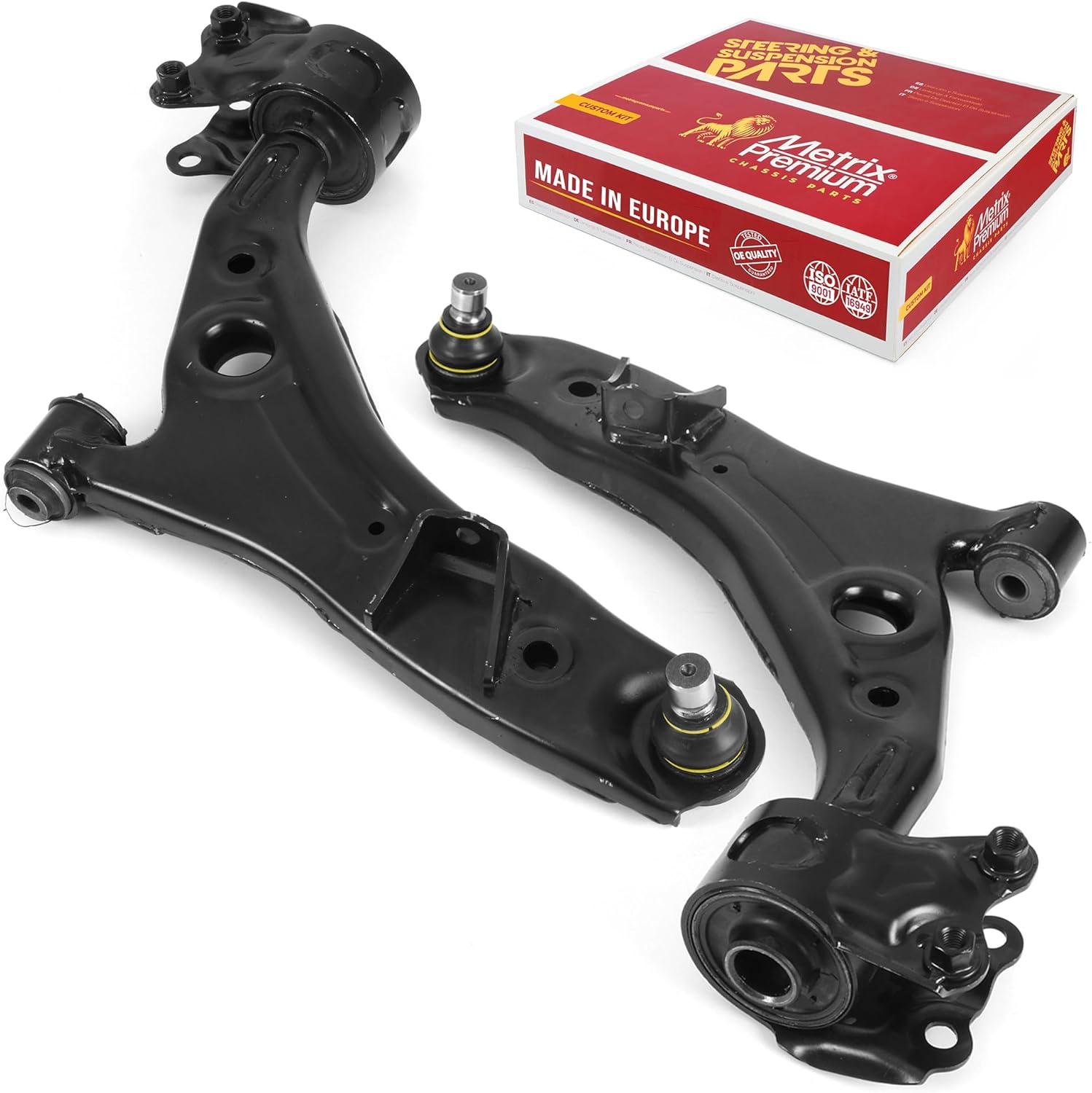 Metrix Premium Chassis Parts Front Left & Right Lower Control Arm w/ Ball Joint Kit